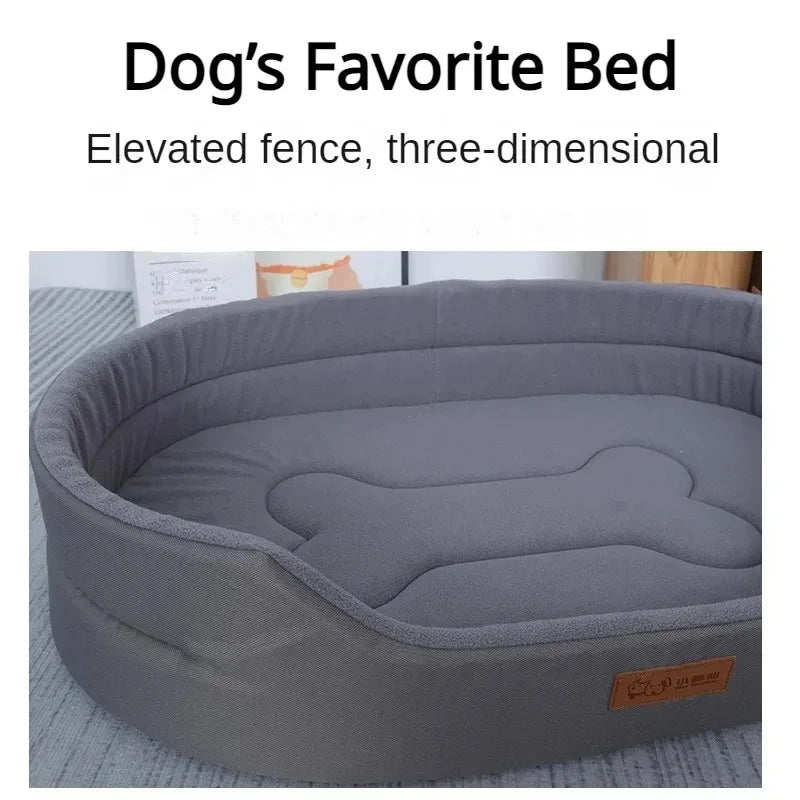 Dog Cushions Winter Pet Bed Sofa Large Dogs Fluffy Medium Blanket Pets Accessories Mat Products Puppy Supplies Cats Small Big